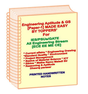 Made Easy General Studies Engineering Aptitude Notes Paper-1 ESE GATE