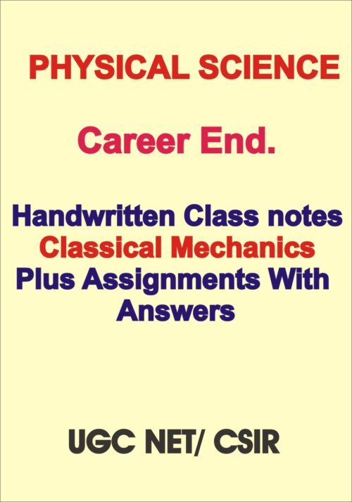 career-endeavour-classical-mechanics-class-notes-for-ugc-net-entrance-