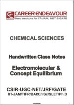 Physical Chemistry-Electromolecular & Concept Equilibrium