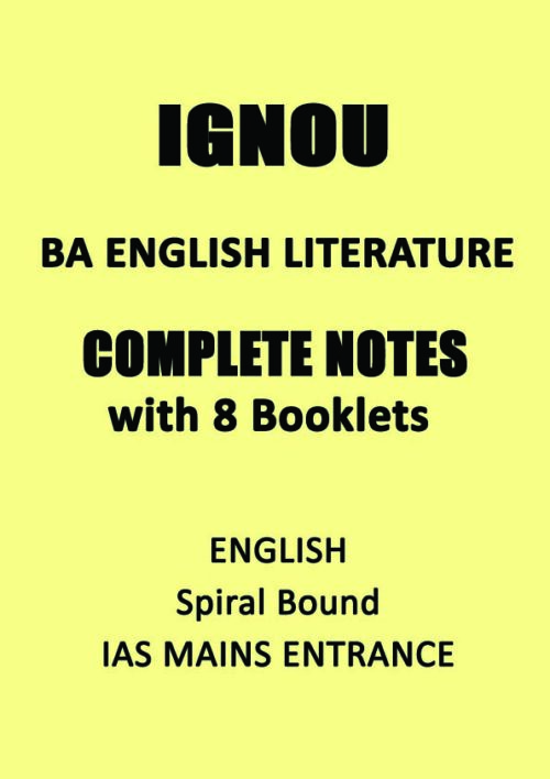 ignou-ba-english-literature-optional-notes-for-ias-mains-entrance-2022