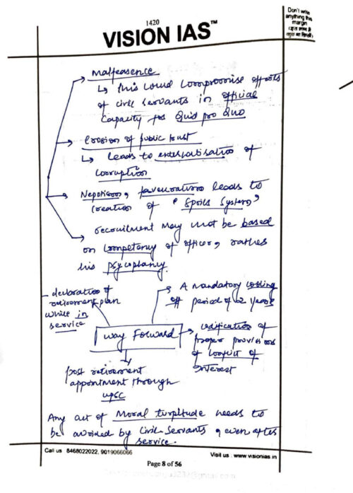 toppers-ethics-handwritten-15-test-copy-notes-by-vision-ias-in-english-for-mains-d