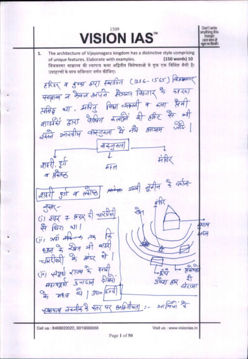 toppers-gs-handwritten-11-test-copy-notes-by-vision-ias-in-hindi-for-mains-a