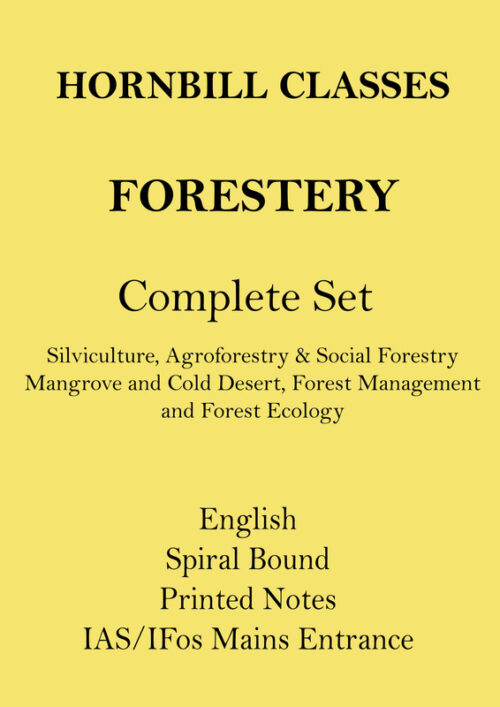 hornbill-forestry-printed-notes-of-paper-1-and-2-english-for-ias-mains