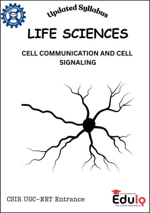 EduIQ Life Science Printed Notes (Chapters 4 to 6) with MCQs for UGC NET & Competitive Exams 2025