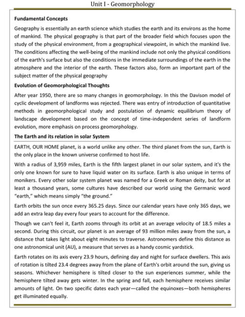 EduIQ Geography Geomorphology and Climatology Printed Notes with MCQs for UGC NET/SET 2025-c