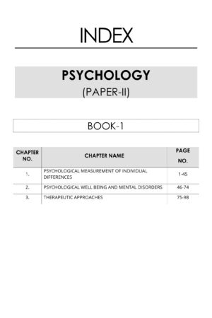 Psychology Notes of Paper-2 by Rau IAS for Mains 2024-a